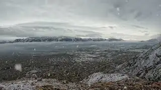Breathtaking views from top of Chiltan Mountain, Quetta today during snowfall. ❤️Video Courtesy: شال