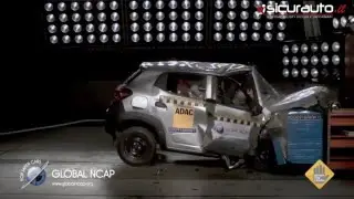 Renault Kwid I  - Crash test Global NCAP #SaferCarsForIndia