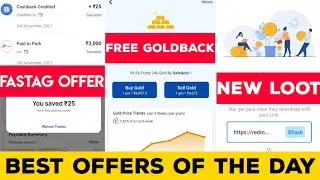 Paytm Fastag Offer | Mobikwick Free Goldback Loot | New Diwali Offers Today.