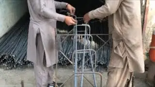 Steel Bars Cutting Live Metal Work Making Colin’s Constructions Work