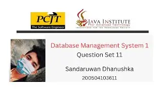Data Base Task 11 | Explain how to create a table | 1st Year | Java Institute | Sandaruwan Dhanushka