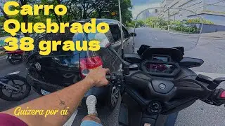 ROLEZIN DE MOTO COM 38&ordm;C 🥵 | Calor INSANO - XMAX 2025