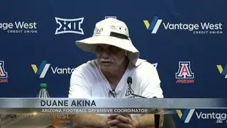 Duane Akina addresses Arizona football injuries