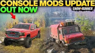 New Console Mods Update Out Now in SnowRunner You Need to Know