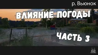 ВЛИЯНИЕ ПОГОДЫ НА РЕКЕ ВЬЮНОК • РУССКАЯ РЫБАЛКА 4 • ЧАСТЬ 3