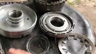 w140 серый часть 3.2 722.6 дефектовка акпп перед сборкой