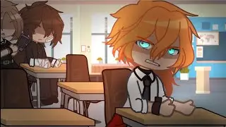 I could be better boyfriend than him [meme] | soukoku - school AU