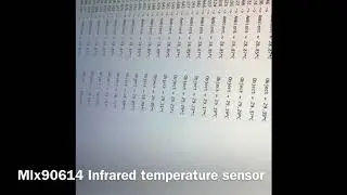 MLX90614 infrared Temperature sensor