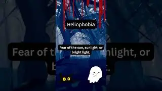 What is Heliophobia? | Scary Saturday #saturday #scary #phobia #fear #learning #heliophobia