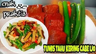 TUMIS TAHU KERING CABE IJO