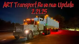 ART Transport Revenue Update 2.21.25 ➕ I Can&rsquo;t Make It Like This ➕ Owner Operator