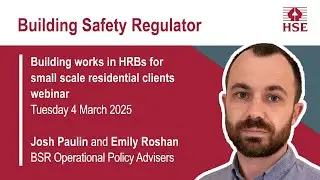 Domestic clients - building works in HRBs for small scale residential clients webinar (March 2025)