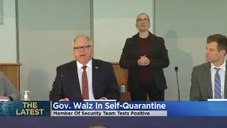 Coronavirus In Minnesota: Gov. Walz Exposed To COVID-19, Will Self-Quarantine At Home