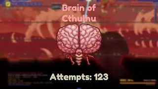 Brain of Cthulhu Nohit Calamity Mod Death Mode