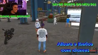 Albara e Enrico com ciumes do Connor |GTA RP Cidade Alta #FRANÇA