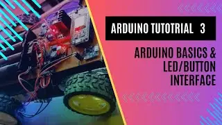 Arduino Basics: Digital Write, Read, Serial Monitor & LED/Button Interface in TinkerCAD