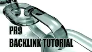 PR9 Backlink Tutorial WHAT IS A BACKLINK???