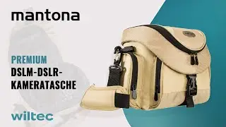 Mantona Premium Kameratasche | Kompakte Fototasche f&uuml;r DSLR & DSLM