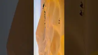 Aerial View of Camel Caravan Adventure