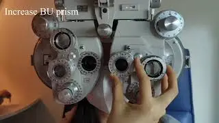 How to do Vergence Vertical test? || Optometry English, Asia University 亞大視光