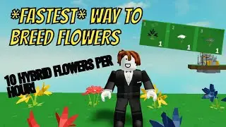 *FASTEST* WAY TO BREED FLOWERS! (Roblox Islands)