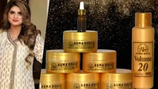 Asma doll gold facial review 🌸