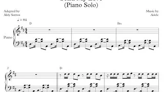 Send My Love - Adele (Piano Cover) by Aldy Santos