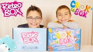 RETRO BOX & CROK TA BOX - ON ADOPTE UN BISOUNOURS ? - Surprises & Dégustation