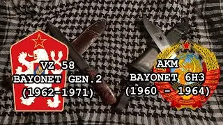 2 East bloc bayonets from 60s comparison