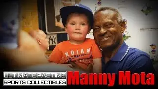 Ultimate Pastime Sports Collectables Manny Mota Bobblehead Event