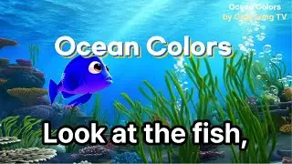 Ocean Colors🎨 | 바다 색깔 노래 | 영어동요 | 컬러송 |  | Learn Colors with Sea Animals | Kids Color Song