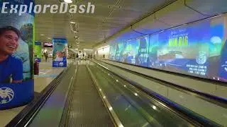 [4K Singapore Walk] Dhoby Ghaut MRT Interchange | Red Line to Purple Line
