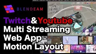 Animated Motion Layout for Multi Stream Web App