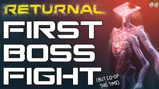 Beating Returnal's FIRST BOSS in CO-OP!