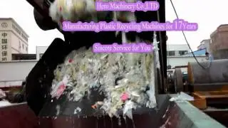 PE /PP Washing and Recycling Line