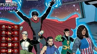 YOUNG AVENGERS Y CTP BRILLANTE DE INTERCAMBIO I QUE ES ESTO? LA MEJOR ACTU NM? MARVEL FUTURE FIGHT