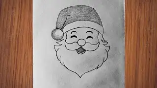 How to draw Santa kristmas #thechetanart