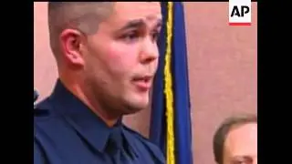 Hear from the off-duty police officer who's credited with helping stop Monday's deadly shooting ramp