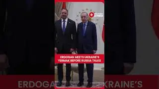 Erdogan Meets Ukraine&rsquo;s Top Envoy Andriy Yermak in Istanbul as Peace Talks with Russia Resume