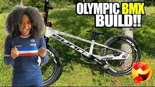 Manon Valentino's Sunn Royal Factory Olympic BMX Build!! BIKE OF THE DAY