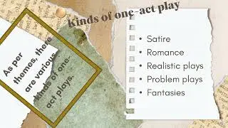 One Act Play