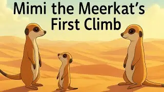 Mimi, Meerkat&rsquo;s First Climb 🐾 | Kids Bedtime Stories In English | Animal Folktales #bedtimestories
