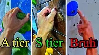I ranked EVERY SINGLE climbing hold&hellip; (tier list) 