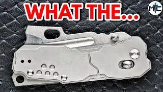 Possibly The UGLIEST Knife I've Ever Reviewed - Artisan Cutlery / Task Butcherling Folding Knife