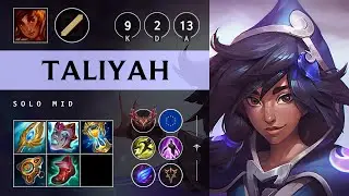 Taliyah Mid vs Hwei - EUW Grandmaster Patch 25.18