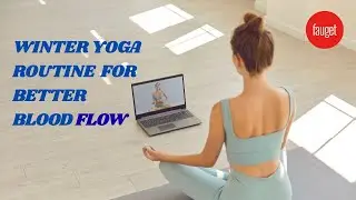 Winter Yoga Routine for Better Blood Flow | Stay Warm & Active Naturally | #yoga #trendingyoga