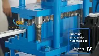 High-Speed Solar Strut Channel Machine for Mounting Structures | Solaris Industries Innovation