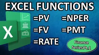 Learn Time Value of Money Function in Excel! Present Value, Future Value, Rate, Periods & Payments