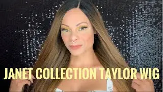 FELICIA is that you?! Janet Collection TAYLOR Wig Review | Sugar Brown | 4 x 4 Parting