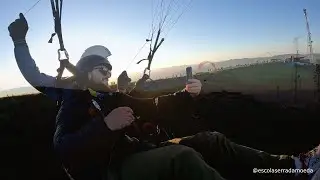 PLANEJAMOS  VOAR NO POR DO SOL E FOMOS ABENÇOADOS COM O MELHOR VISUAL DA SERRA DA MOEDA NO PARAPENTE